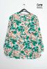 Immagine di CURVY GIRL FLOWY V NECK BLOUSE